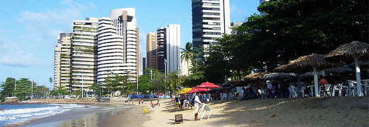 Praia de Meireles  a Fortaleza